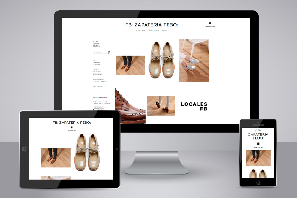 <span>Zapatería Febo</span><i>→</i>